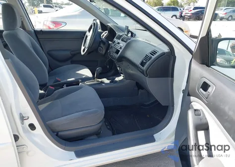 2001 Honda Civic Lx из США, поврежденный, VIN 1HGES165X1L059261